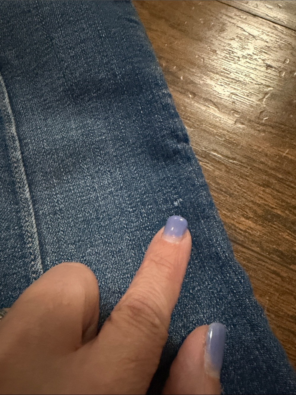 American Eagle Outfitters Medium Blue High-Rise Flared Jeans - Picture 5 of 6